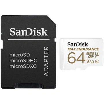 Sandisk atmiņas karte microSDXC 64GB Max Endurance