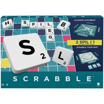 Mattel Scrabble ORIGINAL Denmark 967-2407