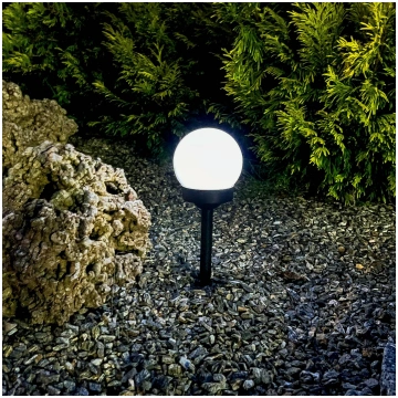 Solar lamp ball ground spike 10 cm Patio