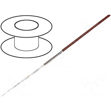 Wire: coaxial | RG178BU | stranded | CCS | FEP | b