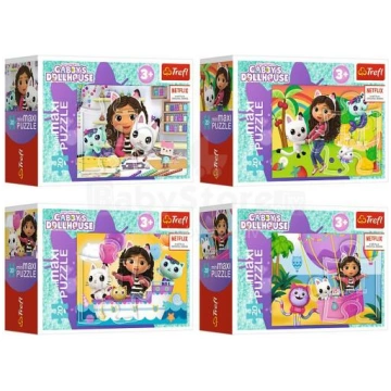 TREFL GABBY´S DOLLHOUSE Puzle mini maxi, 20 gab