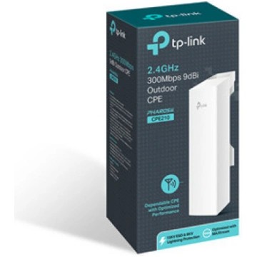 TP-Link CPE210 300 Mbit/s White Power over Etherne