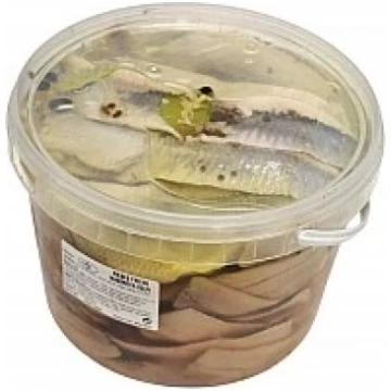 Siļķu fileja eļļā, 2,5kg