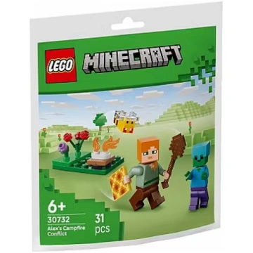 Lego Bricks Minecraft 30732 Alexs Campfire Conflic