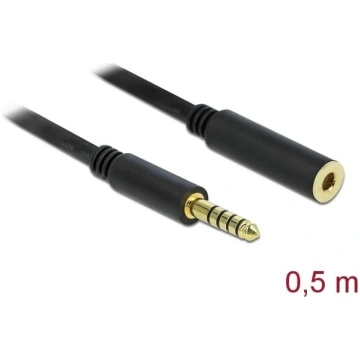 Delock Extension Cable Stereo Jack 4.4 mm 5 pin ma