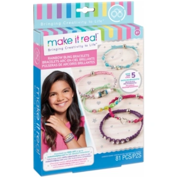 MAKE IT REAL Rainbow Bling Rokassprādžu komplekts 