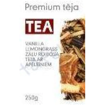 Zaļā roiboša tēja TEA Vannila Lemongrass, beramā, 