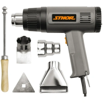 HOT AIR GUN 1500W W. ACCESSORIES /STHOR/ (79328)