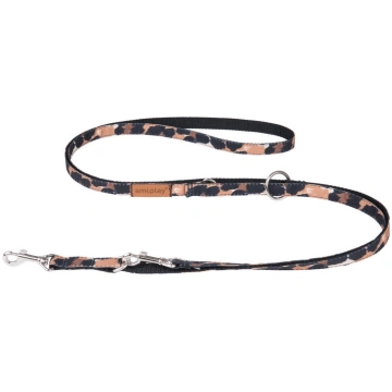 Amiplay regulējama pavadiņa Safari Leopard 6in1, S
