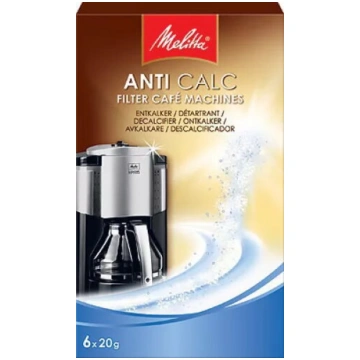 Kalku noņēmējs Melitta ANTI CALC Filter 6 x 20g