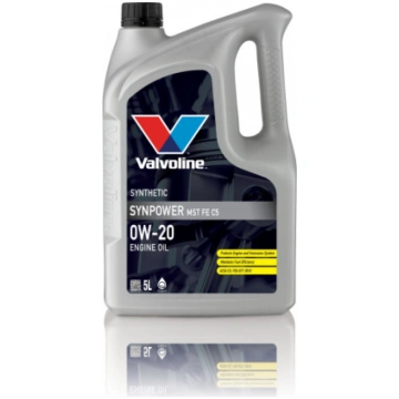 Motoreļļa Synpower MST FE C5 0W20 5L, Valvoline 90