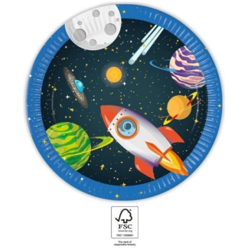 Papīra šķīvji "Kosmoss" Procos