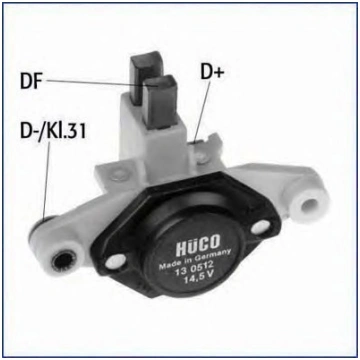 Ģeneratora oglītes 14,5V HITACHI 130512