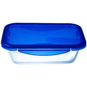 Konteiners pārtikai Pyrex Cook & Go, 1.7 l, caursp