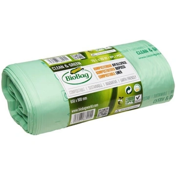 Bioloģiski kompostējami 30 l atkritumu maisi, 20 g