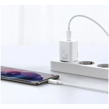 Baseus sienas lādētājs Super Si PD 25W 1x USBC bal