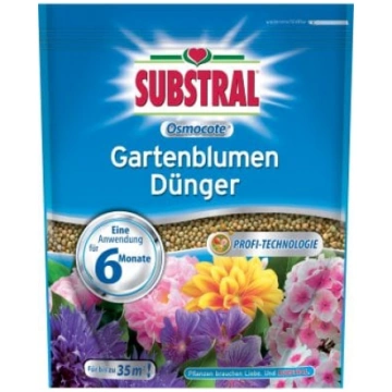 Mēslojums dārza puķēm Osmocote Substral, 1,5 kg