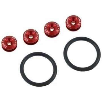 Quick Release Red Bumper Trunk Fasteners for Easy 