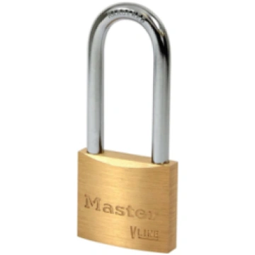4140LH | Vline Brass Padlock - Long Shackle Master