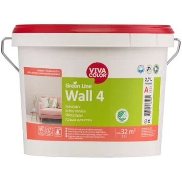VIVACOLOR GL Wall 4 C 2.7L Pilnīgi matēta krāsa si