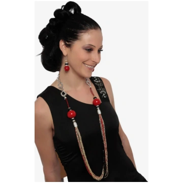 Sandra earrings - Violet