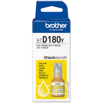 Brother BTD180Y | Ink refill | Yellow 475182
