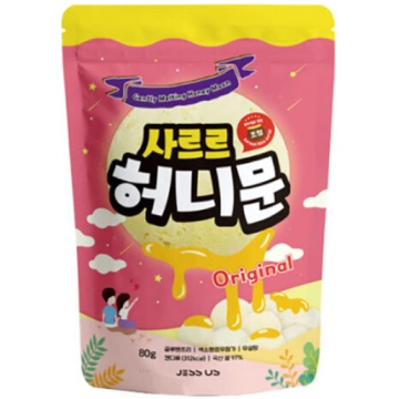 Korejiešu Honey Moon sausais zefīrs 30g MARLIN