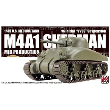 U.S. M4A1 Sherman MID with Initial VVSS Asuka mode