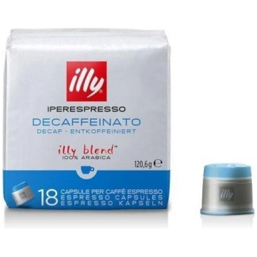 Kafijas kapsulas Illy IperEspresso, bezkofeīna, 18