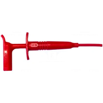Clip-on probe | hook type | 1A | red | Contacts: s