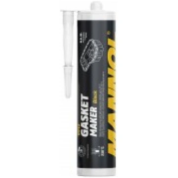 Silikona hermētiķis, melns 310g (9912-031) MANNOL 