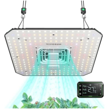 VIVOSUN LED augšanas lampa 150 W regulējama pilna 