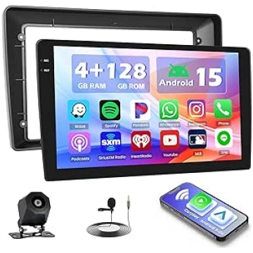 Hikity 4+128G Android 15 Autoradio für FIAT Tipo E