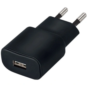 Telefona lādētājs Forever, USB/AC/DC, melna krās