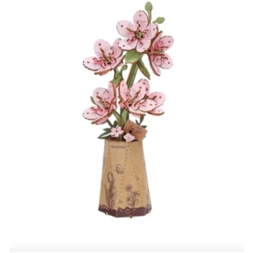 3D koka konstruktorus Robotime Sakura