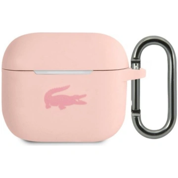 Maciņš austiņām Lacoste Apple Airpods 3 Liquid Sil