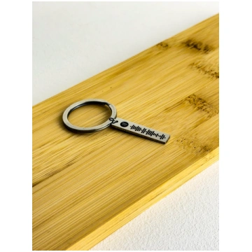Spotify Keychain - Silver