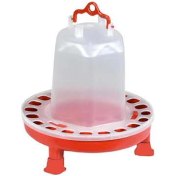 Dzirdne ar rokturīti, sarkana/balta, 1,5L