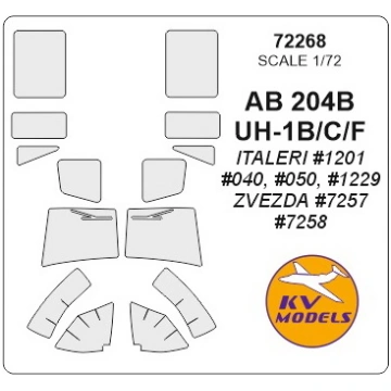 AB 204B / UH-1B/C/F (Italeri/ Zvezda) KV Models