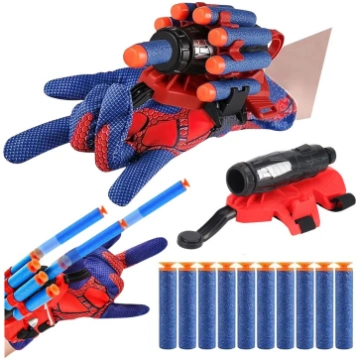 Spiderman kinnas vahtkuulidega 10 tk Gerardos Toys