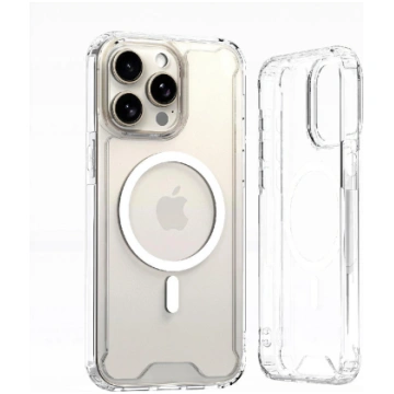 Clear Corner Case MagSafe for iPhone 16 Pro - tran