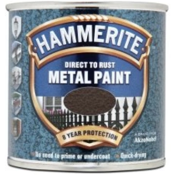 Krāsa Hammerite Hammered 250ml brūna