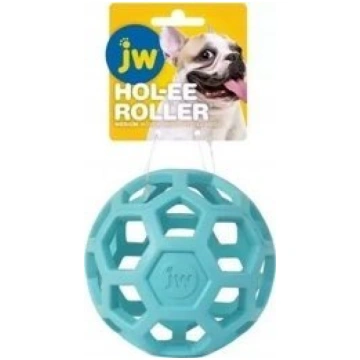 JW Pet JW PILKA HOL-EE ROLLER MEDIUM BLUE 11 5cm /