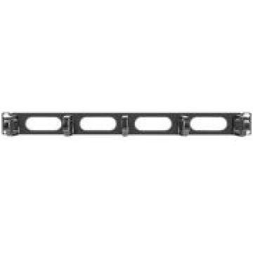 Lanberg 19" cable management panel 5 rings - type 