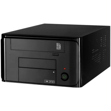 Datora korpuss Inter-Tech MI-008 ITX, melna krās