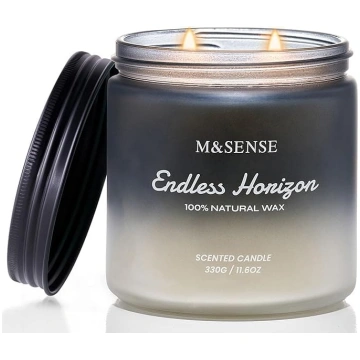 M&SENSE Endless Horizon Cedar & Vetiver Scented Ca