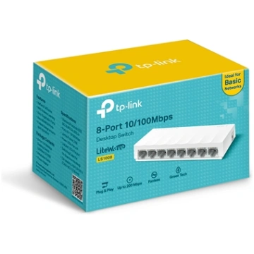TP-LINK LS1008 network switch Unmanaged Fast Ether