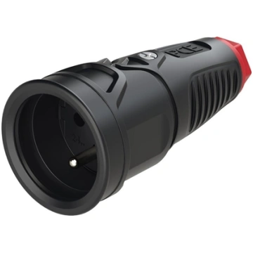PCE Gniazdo przenone gumowe 16A 2P+Z 230V IP20 TAU