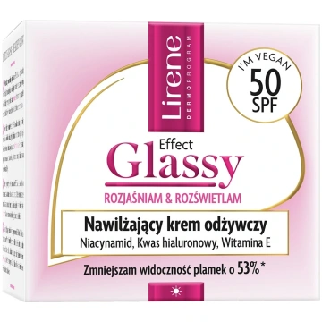 LIRENE_Effect Glassy Mitrinošs barojošs sejas krēm