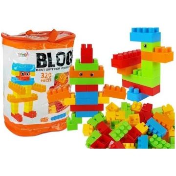Big Set Construction Bricks in a bag of 320 elemen